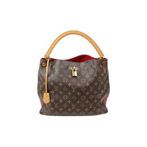 LOUIS VUITTON Gaia Monogram Canvas Shoulder Bag One Shoulder